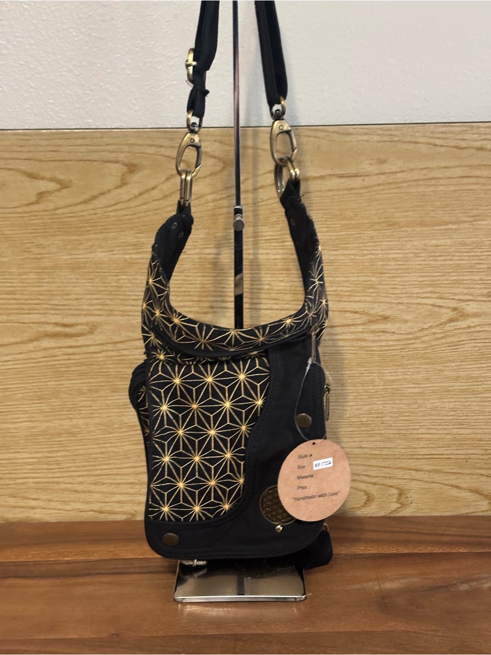 Flower Of Life Crossbody Belt Bag